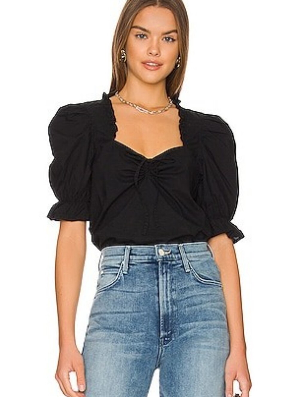 Nation LTD Bernadette Sweetheart Blouse